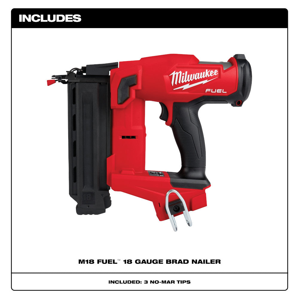 Milwaukee M18 FUEL 18-Gauge Brad Nailer (2746-20)