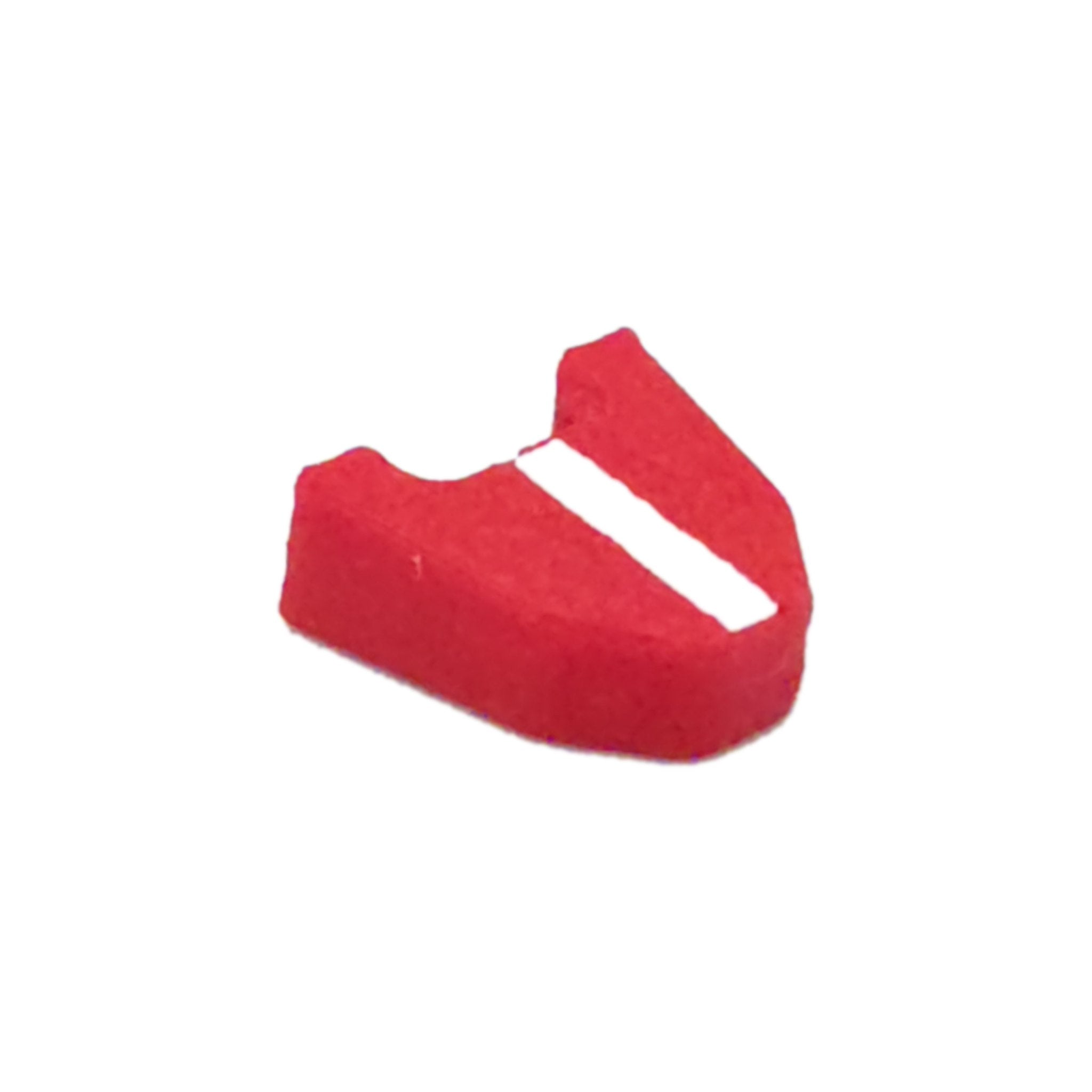 Close-up of MakeItForge no-mar stapler tip for Milwaukee narrow crown stapler 42-38-0033